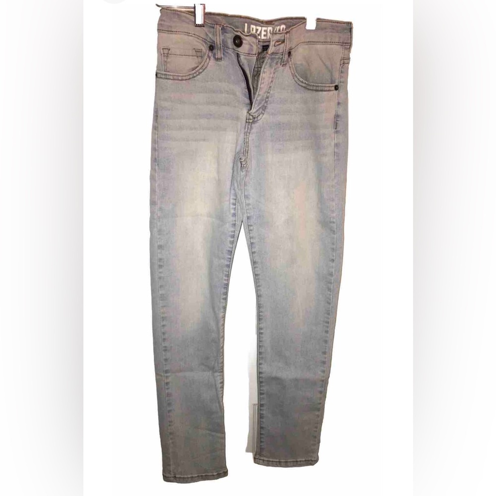 Laser/co Men Jeans Size 29/30 Inseam 28” Waist 13.5” Rise 8.5” Long 36” China